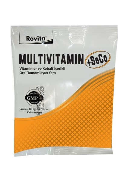 Rovita Multivitamin + Seco 100GR Iştah Arttırıcı