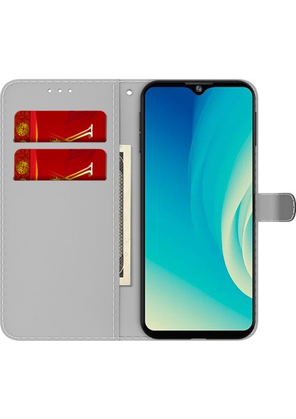 Zte Blade A7S Için Desenli Kapaklı Telefon Kılıfı - Siyah (Yurt Dışından) fiyatları