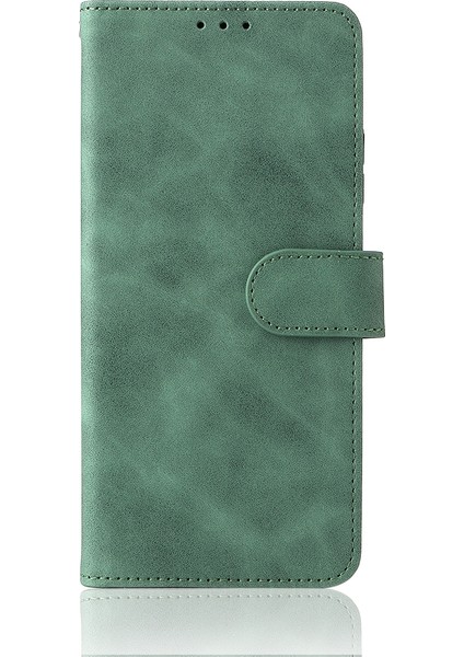 Zte Blade V30 Green Için Cilt Fe Pu Telefon Kılıfı (Yurt Dışından)