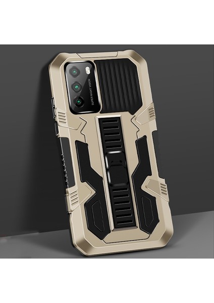 Tutucu Altınlı Xiaomi Poco M3 Tpu + Pc Kasası Için (Yurt Dışından)
