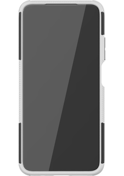 Xiaomi Için Poco M3 /redmi Not 9 4g Lastik Doku Tpu+Pc Kasası Beyaz (Yurt Dışından) fiyatları