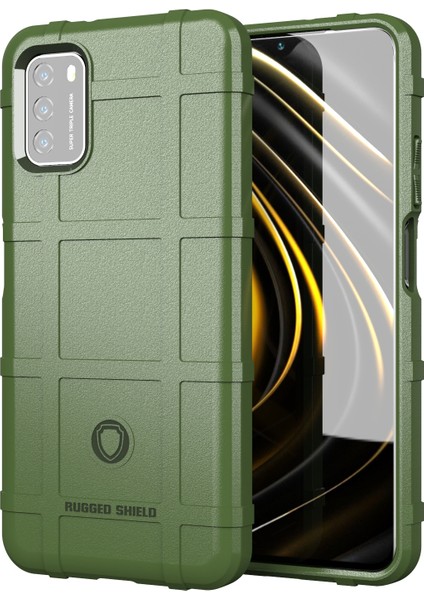 Xiaomi Için Poco M3 Tam Kapsam Tpu Kılıfı Yeşil (Yurt Dışından)