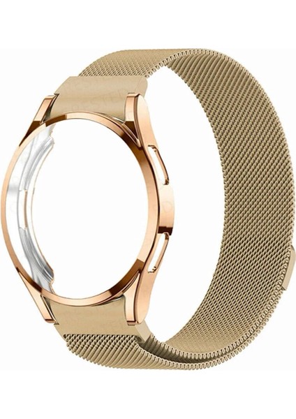 Samsung Galaxy Watch 4 Kordon 40-42-44-46 mm Metal Hasır Kordon Manyetik (20MM) Metal Hasır Solo Örgü fiyatları