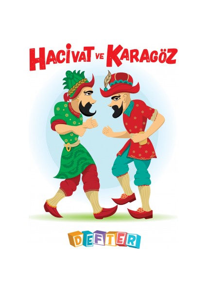 Hacivat ve Karagöz 64 Sayfa 13,5 X19,5CM Defter