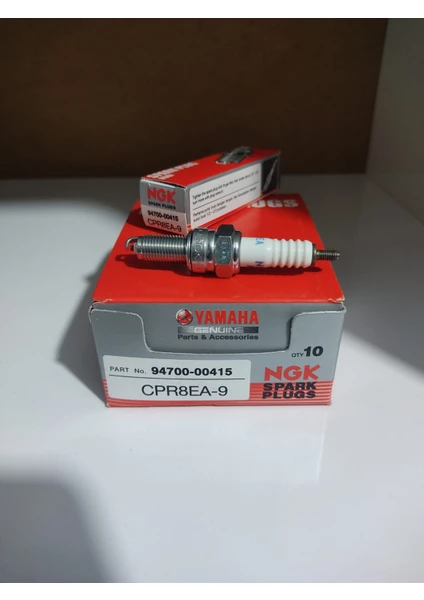 Nmax 125 - 155 Ngk Yamaha Orijinal Buji CPR8EA-9 Uzun Paso