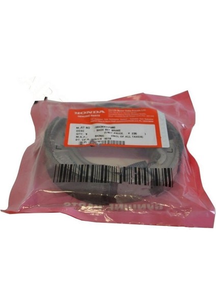 Alpha 110 Arka Fren Balatası