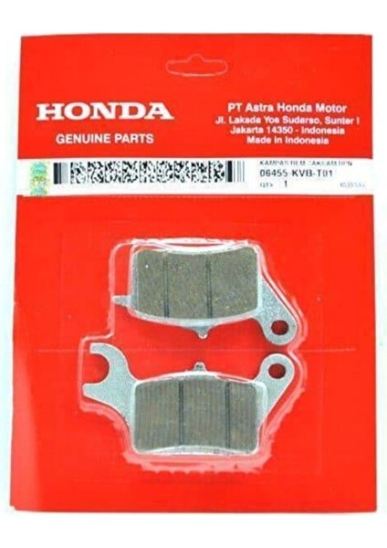 Honda Dio 110 Ön Fren Balatası Orjinal Pnr
