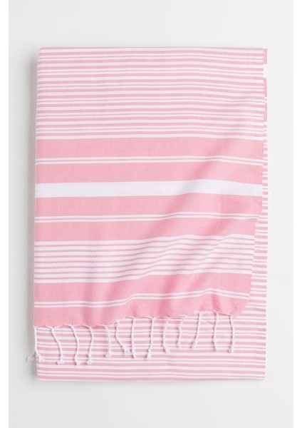 Maryon Peştemal %100 Pamuk Banyo Havlusu Pembe