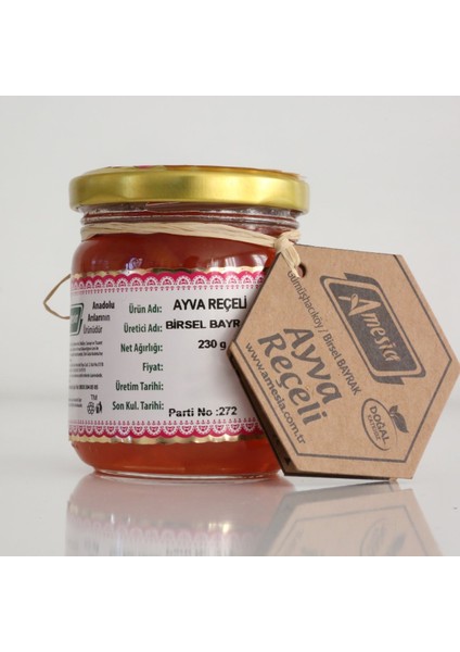 Ayva Reçeli 230 gr