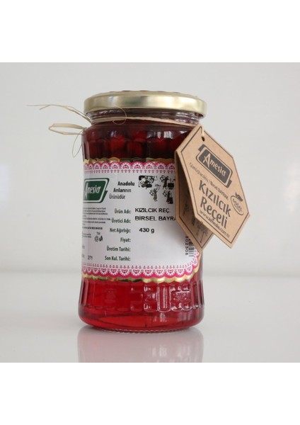 Kızılcık Reçeli 430 gr
