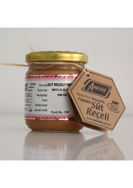 Süt Reçeli Fındıklı 200 gr
