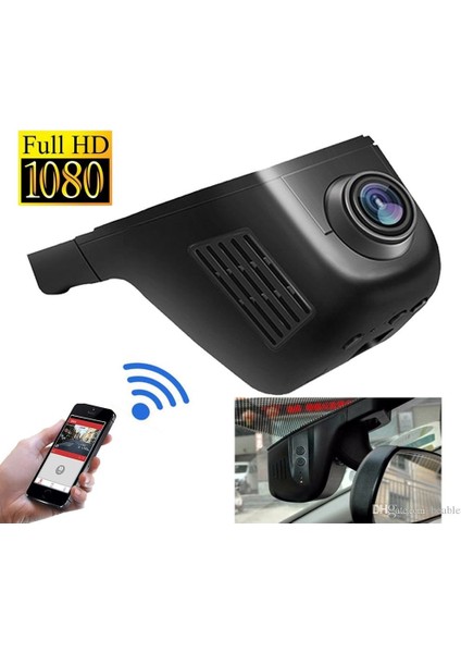 UQ-M6090 Ios ve Androıd Uyumlu Mobil Dvr Wi-Fi Tek Kameralı Araç Kayıt Cihazı