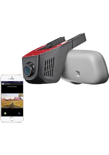 UQ-M6090 Ios ve Androıd Uyumlu Mobil Dvr Wi-Fi Tek Kameralı Araç Kayıt Cihazı
