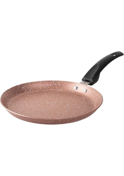 Rose Gold Granit Krep Tavası 24CM