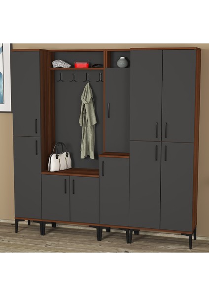 Rose-1-2-3-4 RS07 Portmanto Vestiyer Ayakkabılık