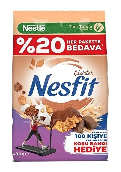 Nesfit Çikolatalı 480 G Promosyon