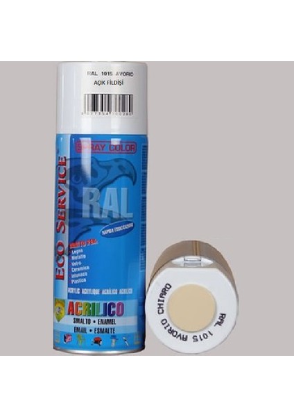 Eco Servis Sprey Boya 1015 Açık Fildişi