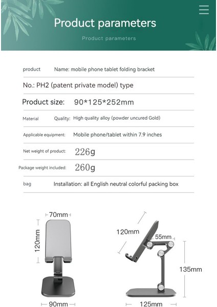 Standlı Telefon Tutucu - Siyah (Yurt Dışından)