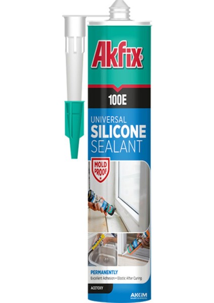 100E Genel Amaçlı Silikon 280 ml Beyaz 24 Adet fiyatları