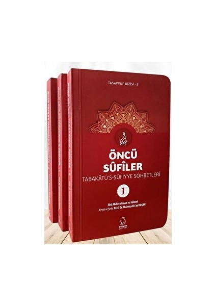 Öncü Sufîler - Tabakatü's-Sufiyye (3 Kitap) - Mahmud Esad Coşan