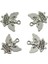 El Yapımı 30PCS Silver Angel Charms Angels Melekler Beni Izliyor Bilezik 19X19MM (Yurt Dışından) 2