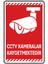 Cctv Kameralar Kaydetmektedir/25x35cm/Etiket 1