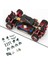 Rc Yedek Metal Komple Kiti Wltoys Için Üst Alt Salıncak Kol K979 K989 Titanyum (Yurt Dışından) 3