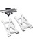 Wltoys Için Rc Ön Salıncak Kolu 144001 124018 Araba Modeli Araçlar Dıy Gümüş (Yurt Dışından) 1