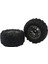 2pcs Rc Araç Kauçuk Lastikleri 1/16 Ölçekli Yüksek Hızlı 4WD Büyük Ayaklar Için Lastik Tekerlek Jantları (Yurt Dışından) 3
