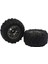 2pcs Rc Araç Kauçuk Lastikleri 1/16 Ölçekli Yüksek Hızlı 4WD Büyük Ayaklar Için Lastik Tekerlek Jantları (Yurt Dışından) 4