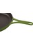 Yeşil Düz Döküm Tava 28 cm 4