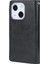 iPhone 13 Için Mansoor Deri Telefon Kılıfı Cüzdan - Siyah (Yurt Dışından) 4