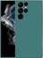 Casestreet Samsung Galaxy S22 Ultra Kılıf Mara Lansman Silikon Mat Soft Korumalı Koyu Yeşil 1