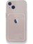 Casestreet Apple iPhone 13 Kılıf 1 Adet Kartlıklı Şeffaf Silikon Lüx Korumalı 1