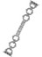 Apple Watch Seri 7/6/SE/5/4 Taşlı Metal Kordon 38mm 40mm 41mm KRD-57 Altın 4