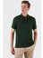 Pamuklu Regular Fit Düğme ve Fermuarlı Polo T Shirt Erkek Polo EX601 3