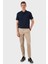 Pamuklu Regular Fit Düğme ve Fermuarlı Polo T Shirt Erkek Polo EX601 4
