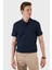 Pamuklu Regular Fit Düğme ve Fermuarlı Polo T Shirt Erkek Polo EX601 2