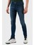 Pamuklu Normal Bel Slim Fit Jeans Erkek Kot Pantolon 629J018002 2