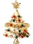 Sunnimix Alaşım Peçete Tutucu Düğün Partisi Yemek Masası Dekor Noel Ağacı Altın. (Yurt Dışından) 1