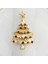Sunnimix Alaşım Peçete Tutucu Düğün Partisi Yemek Masası Dekor Noel Ağacı Altın. (Yurt Dışından) 2