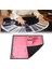 26 "X 26 Tarot Masa Örtüsü Çanta Sunak Kehanet Kartları Kare Bez Pembe + Masa Örtüsü (Yurt Dışından) 5
