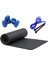 Pilates Seti 1 kg Dambıl Pilates Minderi Atlama Ipi Set 1