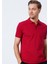 Polo Yaka Düz Bordo Erkek Polo T-Shirt Nobro K Ceplı 1