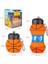Sızıntılı Silikon Katlanır Bardağı, Şekil: Voleybol 550ML (Yurt Dışından) 4