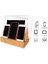 Çok Fonksiyonlu Doğal Bambu Ahşap Şarj Istasyonu Şarj Dock Cradle Standı Tutucu Saklama Kutusu iPhone 5 6 S 7 Artı iPad Mac Için Telefon Tutucu ve duruş (Yurt Dışından) 4