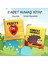 2 Kitap Tox Ingilizce Meyveler ve Orman Hayvanları Kumaş Sessiz Kitap E126 E131 - Bez Kitap , Eğitici Oyuncak , Yumuşak ve Hışırtılı 2