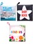 3 Kitap Tox Ingilizce Kutup Hayvanları , Renkler ve Siyah Beyaz Bebek Kumaş Sessiz Kitap E125 E129 E136 - Bez Kitap , Eğitici Oyuncak , Yumuşak ve Hışırtılı 1