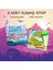 2 Kitap Tox Ingilizce Kutup Hayvanları ve Safari Hayvanları Kumaş Sessiz Kitap E125 E130 - Bez Kitap , Eğitici Oyuncak , Yumuşak ve Hışırtılı 2