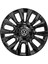 Volkswagen Beetle 15 Inç Uyumlu Jant Kapağı Amblemli Piano Black 4 Adet 1 Takım 206 2